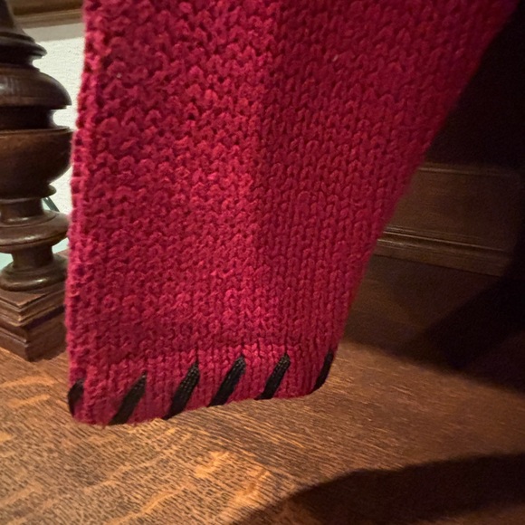 VINTAGE SILK LUXURY SWEATER JACKET - Picture 5 of 12